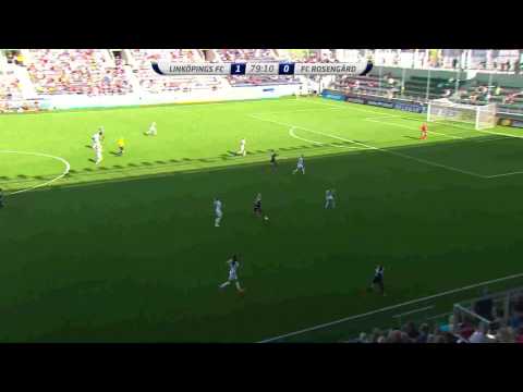 Highlights Cupfinal Linköping FC - FC Rosengård