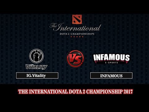 iG.Vitality vs Infamous Game 2 BO2 ( Game ) | DOTA 2 The International 7 (TI7) 2017