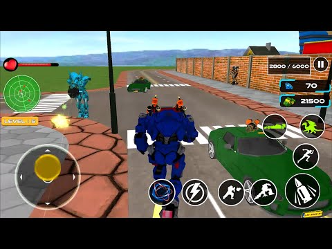 Dragon Robot Car Game – Robot Transforming Games Android Gameplay