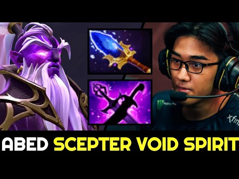 ABED Void Spirit destroy Enemies with Scepter Build 7.28 Dota 2