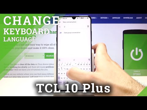 How to Switch Keyboard Language on TCL 10 Plus – Language Adjustment