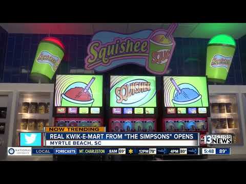 Real Kwik-E-Mart from 'The Simpsons' opens