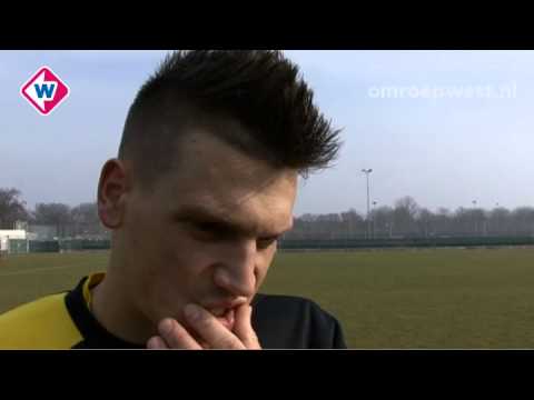 ADO-verdediger Vito Wormgoor blikt vooruit op de wedstrijd AZ - ADO