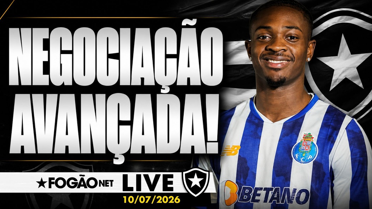 LIVE | Botafogo avança por volante do Porto B; clube tratará renovação com Alex Telles em agosto
