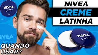 [ASSISTA ANTES DE COMPRAR] Creme Nivea Latinha Azul é Realmente Bom Pra Pele? NIVEA Creme Lata