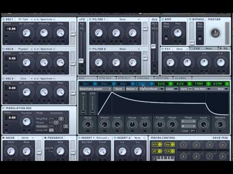 NI Massive Tutorial : How to make the Flux Pavilion Synth