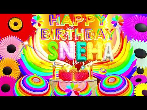 SNEHA Happy Birthday Song - Happy Birthday To You #happybirthday2u
