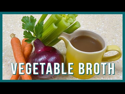 How to Cook Vegetable Broth | Easy Vegetable Stock Recipe 🥕