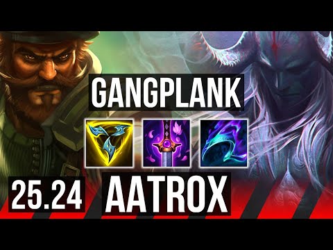 GANGPLANK vs AATROX (TOP) | KR Challenger | 25.24