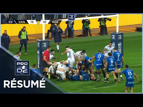 PRO D2 Saison 2023-2024 J11 - Résumé RC Vannes-SU Agen