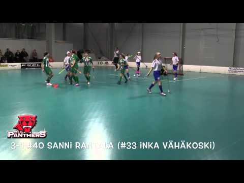 Maalikooste D-tytöt PirPi vs. RSS Panthers 4-3