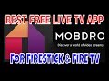 How to Download live tv on Firestick and Fire TV, Mobdro