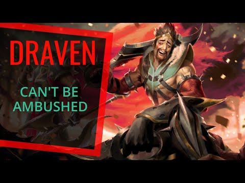 DRAVEN CAN'T BE AMBUSHED!!! •PLATINUM ELO• Best Draven World - Vincent´s Draven