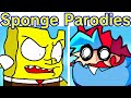 Friday Night Funkin VS Spongebob Parodies Week DEMO Cutscenes FNF Mod Spongebob Squarepants
