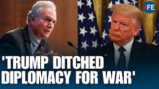 'Trump Abandoned Diplomacy To Start A War' Van Hollen  Shreds POTUS, Makes Explosive Claim