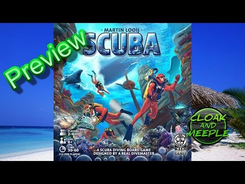 Cloak and Meeple: Preview, Scuba