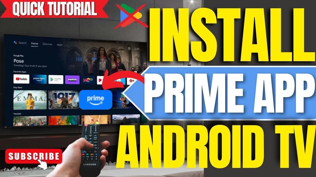 No Play Store? How to Install Amazon Prime Video on Any Android TV (2025 Guide)