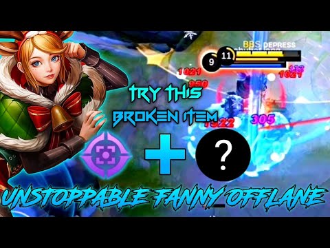 BROKEN ITEM?! | UNSTOPPABLE FANNY OFFLANE | NO BUFF IN EARLY GAME BUT STILL DOMINATES THE LANE