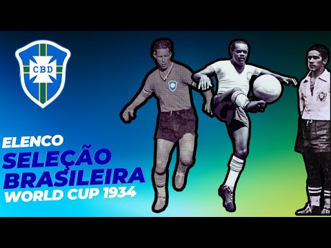 Elenco ● Seleção Brasileira ● Copa 1934 ● #worldcup