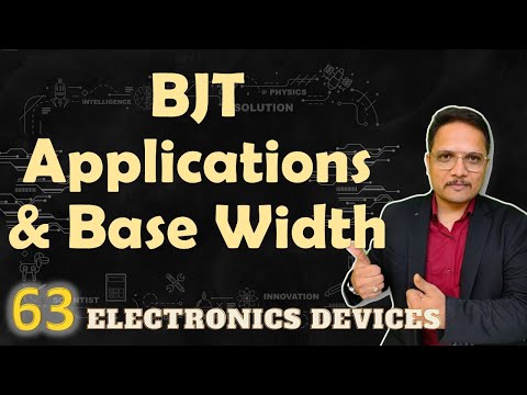 BJT Applications BJT Base Width
