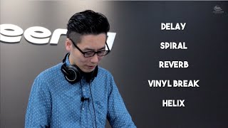 DJ peechboyのDJM-900NXS2レクチャー「BEAT FX編」