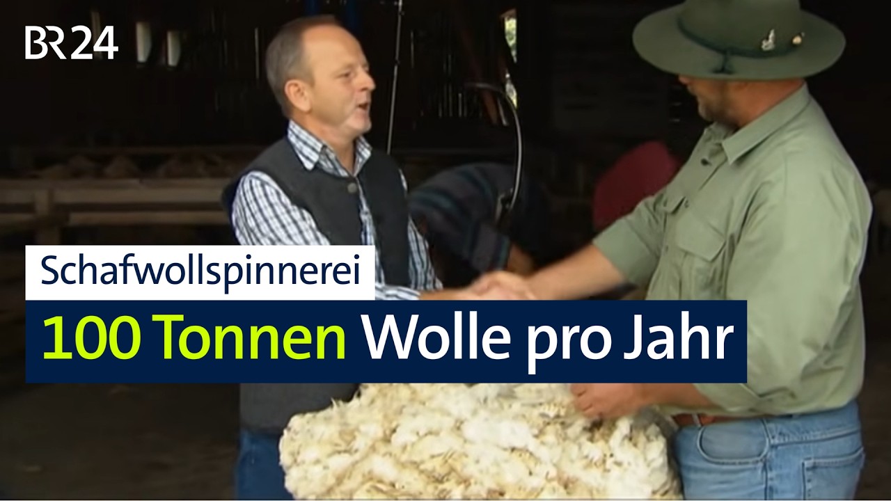 Schafwollspinnerei wächst gegen den Trend | Abendschau | BR24