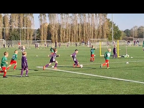 KSK Wavria U7 vs KFC Molenzonen Hallaar U7 match 1 ⚽️