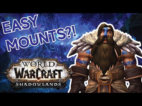 Get 3 EASY Mounts in Shadowlands! || Arboreal Gulper, Wildseed Cradle, & Shimmermist Runner