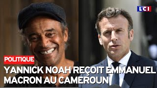 Cameroun : Yannick Noah reçoit Emmanuel Macron