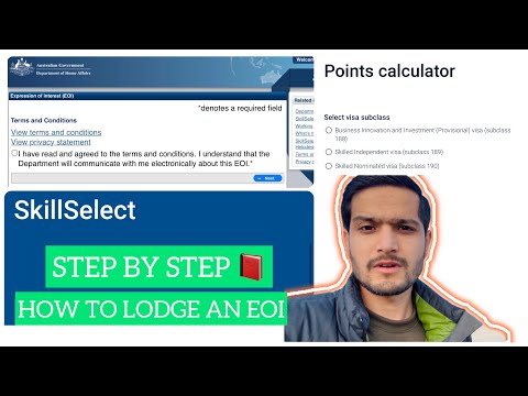 HOW TO LODGE EOI 🇦🇺 STEP BY STEP | MIGRATE TO AUSTRALIA