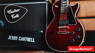 Video thumbnail for Guitar Talk - Epiphone Wino Jerry Cantrell Les Paul Custom Review by Guitar Talk