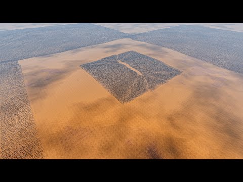 100.000 MODERN SOLDIERS SURROUNDED BY 2 MILLION ARCHERS - Ultimate Epic Battle Simulator 2 UEBS 2