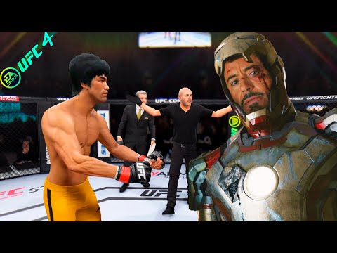 UFC4 Bruce Lee vs. Tony Stark EA Sports UFC 4