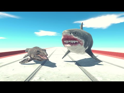 Random Teams All Units Competition On BRIDGE 60 ARBS | Animal Revolt Battle Simulator