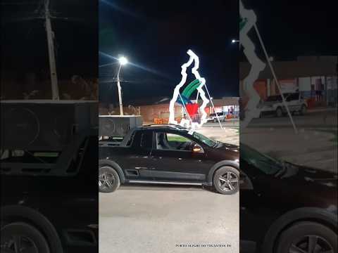 Saveiro Cross Carro de Som Brasil Publicidade Porto Alegre do Tocantins-TO