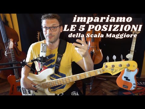 Le 5 posizioni della Scala Maggiore sul Basso