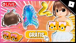 🔴LIVE! PEGANDO ITENS GRÁTIS NO ROBLOX E JOGANDO COM INSCRITOS + ADMIN ABUSE BRAINROT