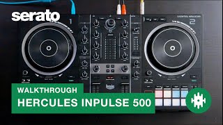 Video thumbnail for Hercules DJControl Inpulse 500 Walkthrough by Serato