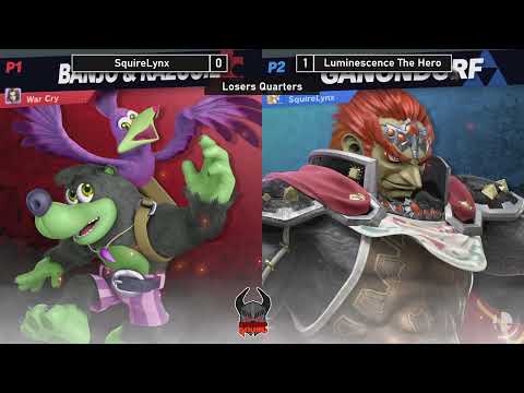 Krune's Arena #16 - Losers Quarters - SquireLynx (Ganon/Little Mac) vs Luminescence The Hero (Banjo)