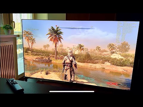 Assassins Creed Mirage on OLED LG G5 & RTX 5090 4K 165Hz DLAA Maxed Out | HDR TV Settings