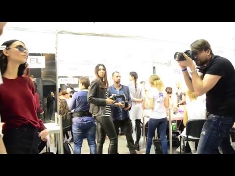 Backstage J.Perekriostova AW 2016-17. 38 Ukrainian Fashion Week