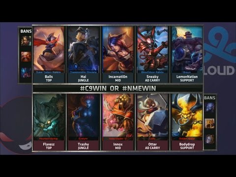 C9 vs NME Game 2 Highlights - CLOUD 9 vs ENEMY ESPORTS - Week 8 NA LCS SUMMER 2015