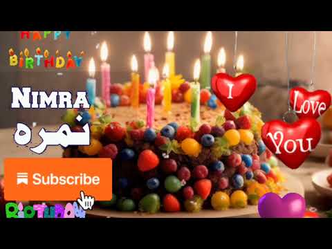 NIMRA|happy birthday to you|happy birthday song|nimra happy birthday song@happybirthday209