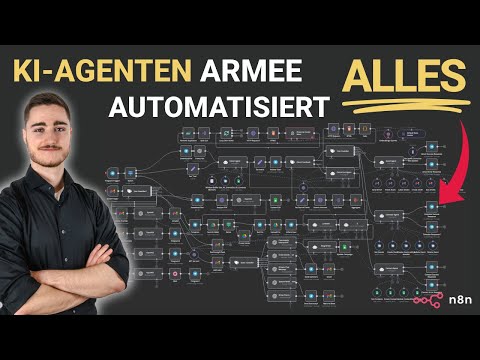 Meine KI-Agenten-Armee erledigt ALLES für mich - n8n Template🔥