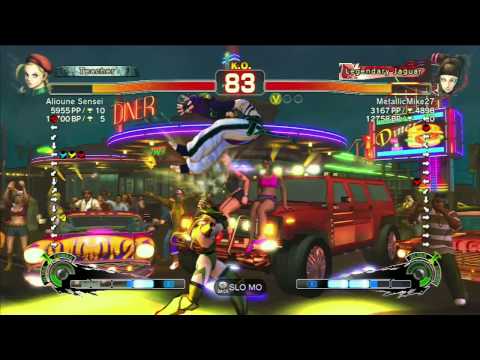 Alioune Sensei [Cammy] versus Metallic Mike [Juri] -- SSF4:AE 2012