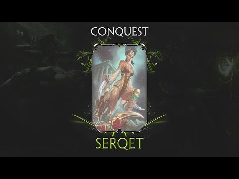 SMITE Season 4 Conquest - Serqet Jungle | 14 KILLS 0 DEATHS! (1080p 60fps)