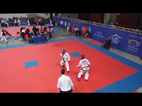 Olga Gribanova (RUS) v Liubov Spyrydonova (UKR) - Female -62Kg Sparring Final