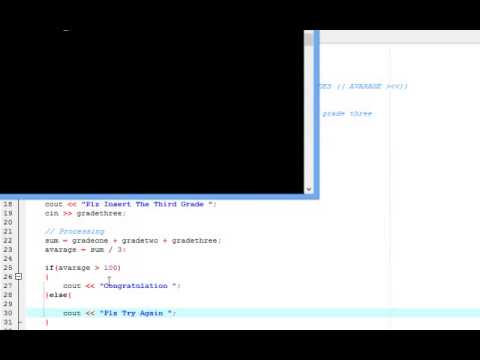 شرح 10 - Examples of conditional structure in c++ - منصة معارف