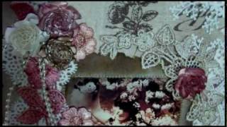 Shabby Chic Fabric Canvas