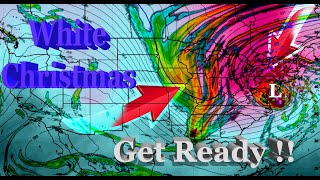 Get Ready! Here Comes A Potential White Christmas. Multiple Snowstorms!